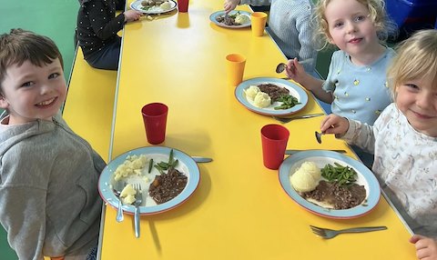 Lochaline primary school serves up local venison